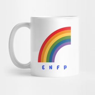 Rainbow ENFP Gift T-shirt Mug